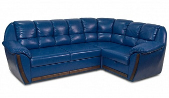 Угловой диван Блистер BMS синего цвета