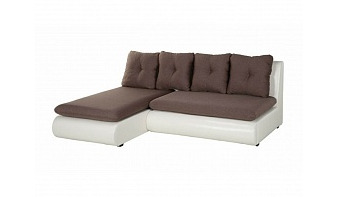 Угловой диван Отто Мини BMS коричневого цвета