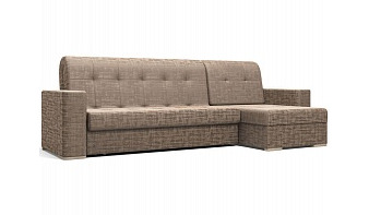 Угловой диван Ибица BMS коричневого цвета