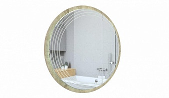 Зеркало в ванную Шайн 10 BMS шириной 90 см