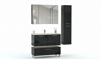 Мебель для ванной Тонни 1 BMS комплект с зеркалом и шкафом