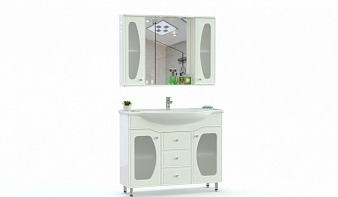 Мебель для ванной комнаты Принстон 4 BMS с 2 шкафчиками
