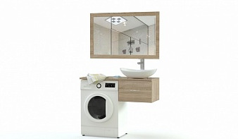 Мебель для ванной комнаты Синти 5 BMS комплект с тумбой, раковиной, зеркалом