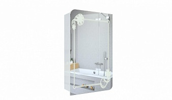 Зеркало в ванную комнату Ньют 10 BMS размещение над раковиной