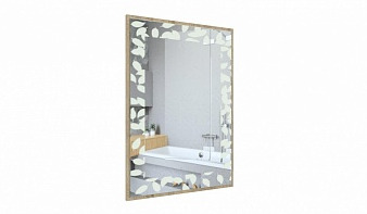 Зеркало в ванную комнату Дуо 8 BMS шириной 90 см