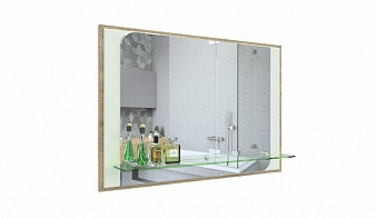 Зеркало в ванную комнату Дуо 5 BMS цвета дуб