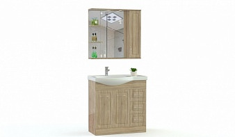 Мебель для ванной Флер 2 BMS коричневая