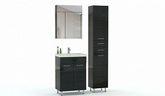 Мебель для ванной Женева 2 BMS комплект с зеркалом и шкафом