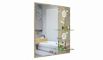 Зеркало в ванную комнату Файн 3 BMS по индивижуальным размерам
