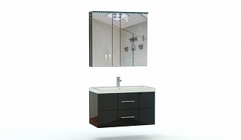 Мебель для ванной Линда 1 BMS с выдвижными ящиками
