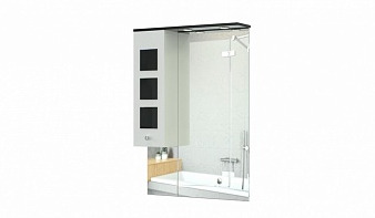 Зеркало в ванную Атлант 4 BMS черно-белая