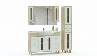 Мебель для ванной Медея 1 BMS комплект с зеркалом и шкафом