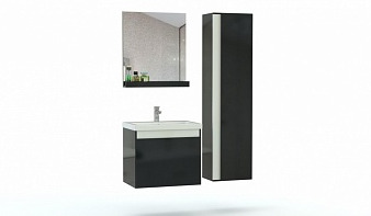Мебель для ванной комнаты Мия 1 BMS комплект с зеркалом и шкафом