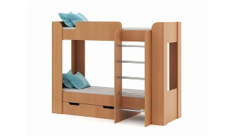 Угловые двухъярусные кровати, купить детскую угловую двухъярусную кровать в Минске