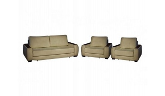 Комплект мягкой мебели Сан-Ремо-2 BMS тип - прямой, с подколотниками