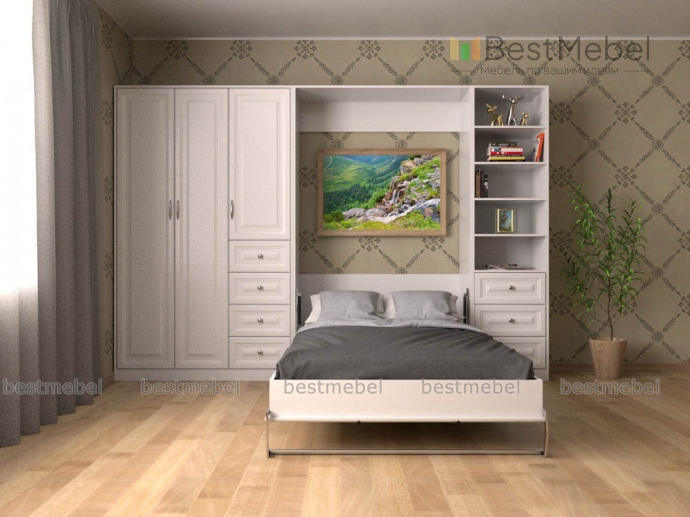 Шкаф кровать - купить в Москве: цены, фото, каталог | Мебельный теремок