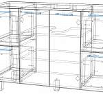 Схема сборки Тумба в ванную Макси 10 BMS