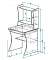 Компьютерный стол Школьник-Люкс-01 BMS