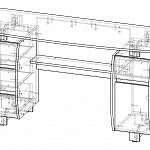 Письменный стол Истер-9 BMS