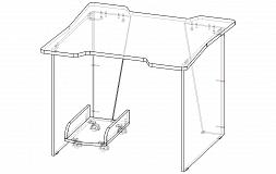 Компьютерный стол 150 см