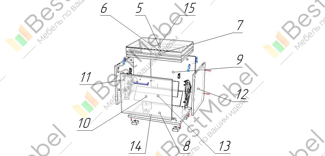 Тумба для обуви восток схема сборки