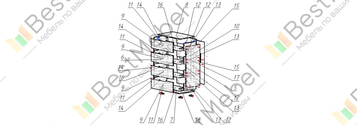 Сборка комода к 11
