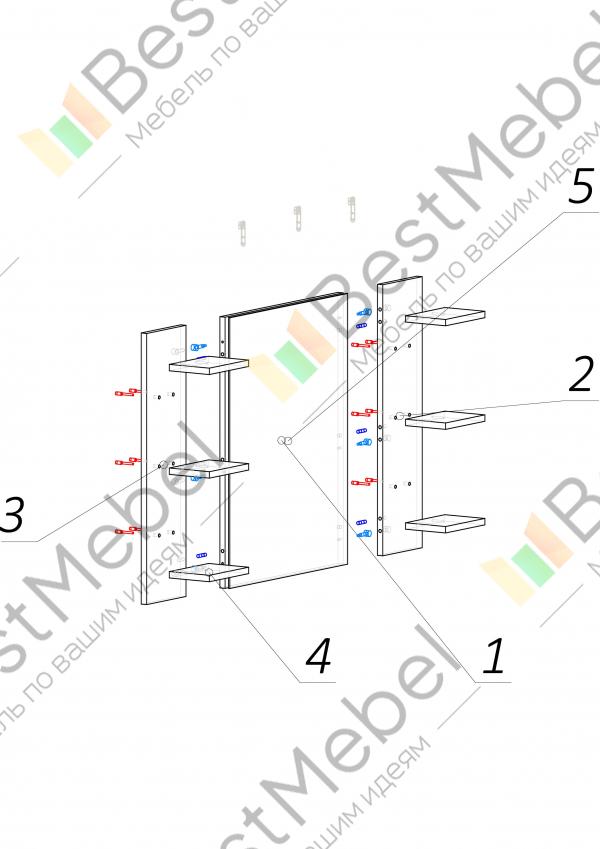 Зеркальная сборка мебели что это