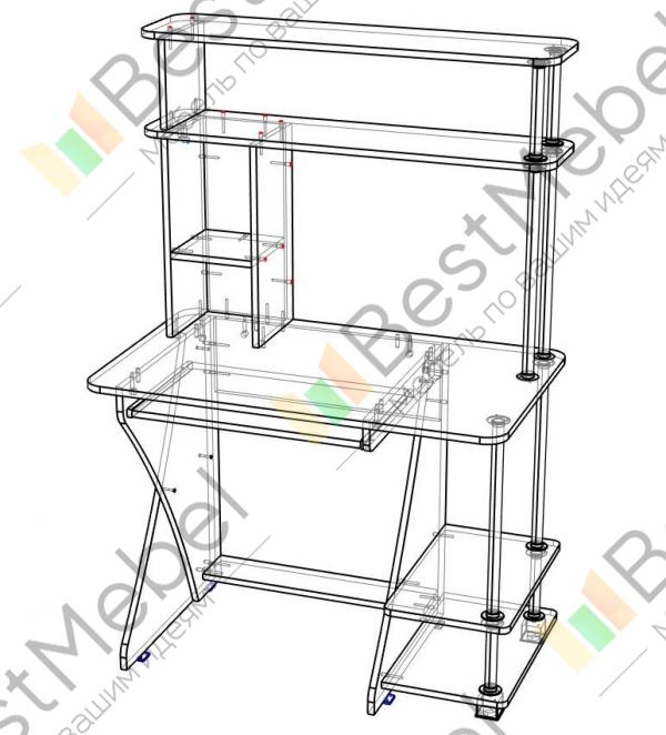 Компьютерный стол с 221 bms