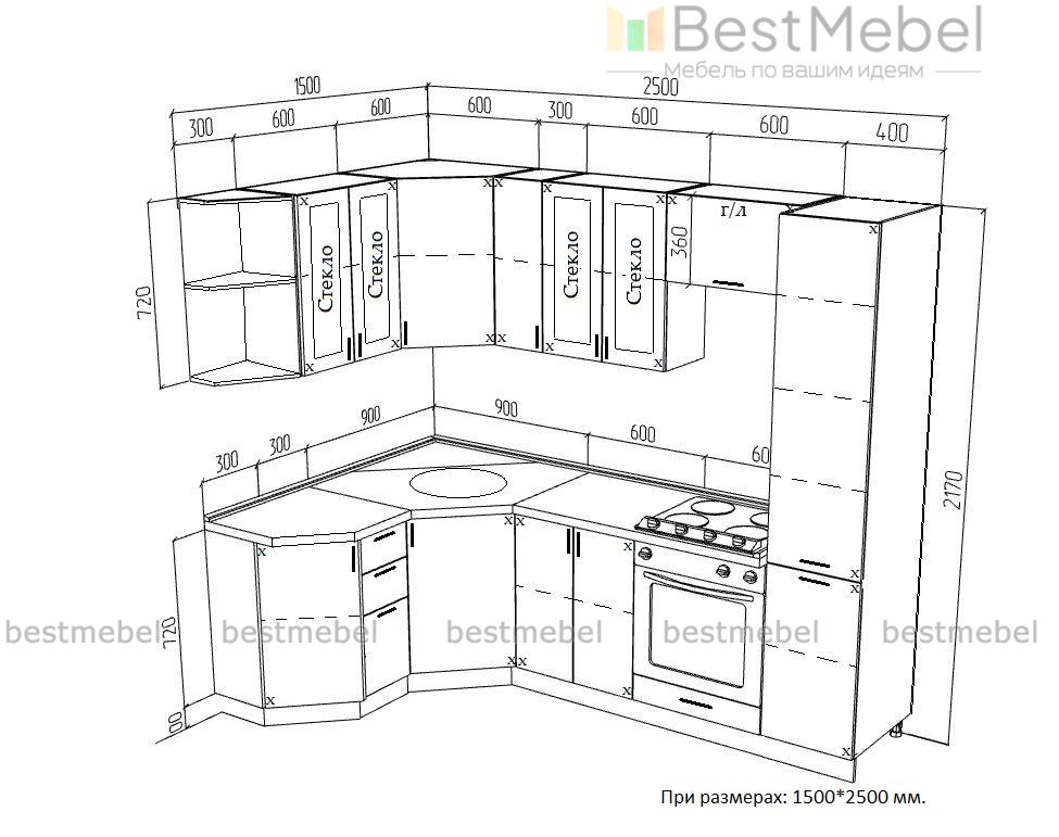 Дизайн кухни 4 кв.м. - оформление экстремально маленького пространства
